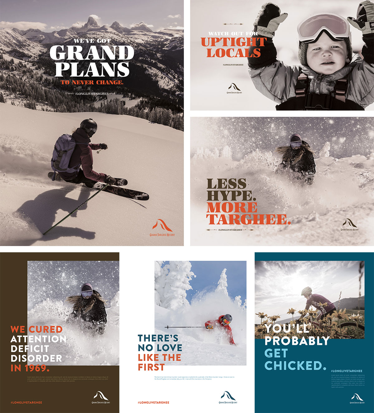 Grand Targhee campaign images